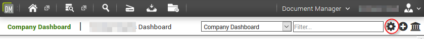 Dashboards Management Select